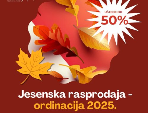 Jesenska rasprodaja – ordinacija 2025.
