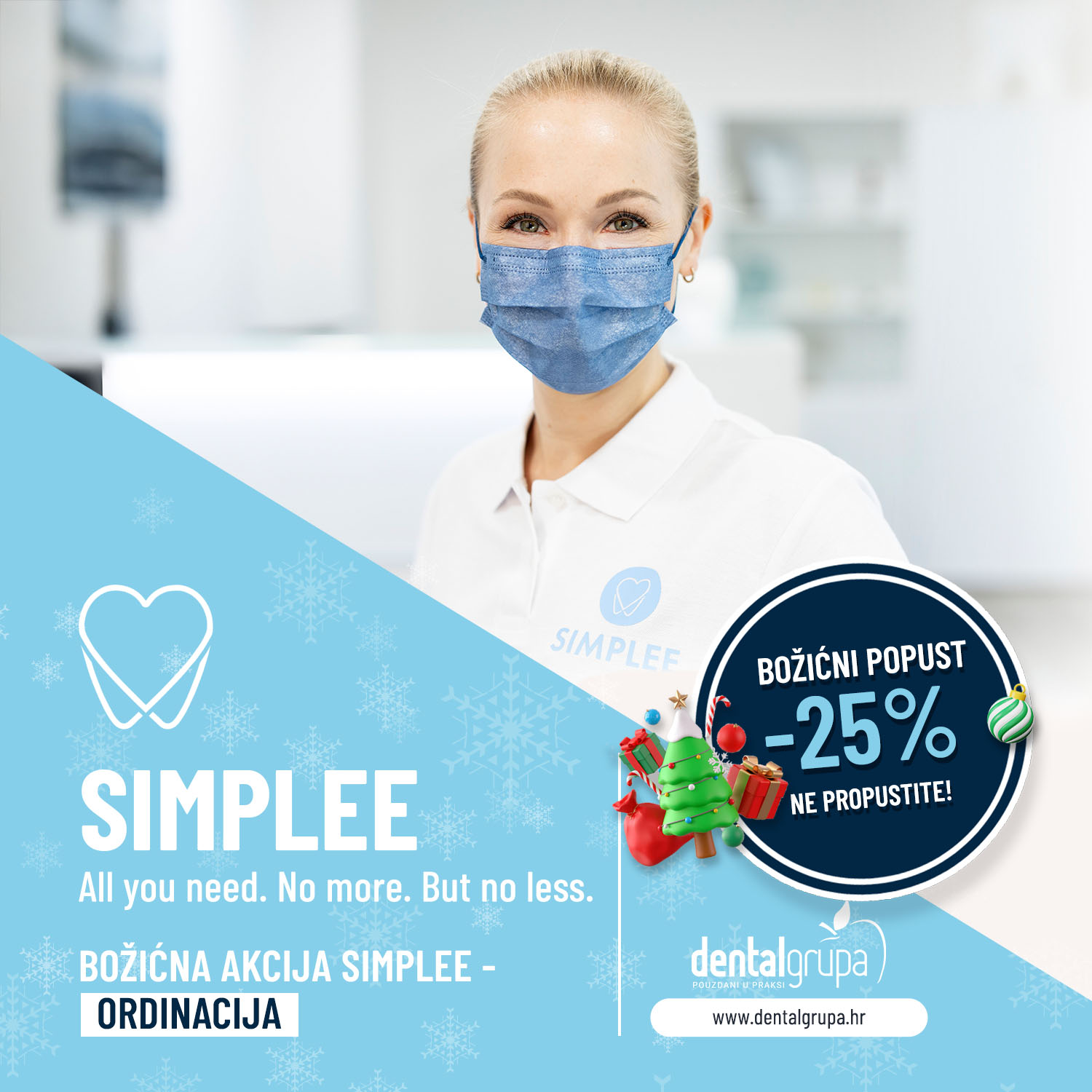 Božićna akcija Simplee - ordinacija