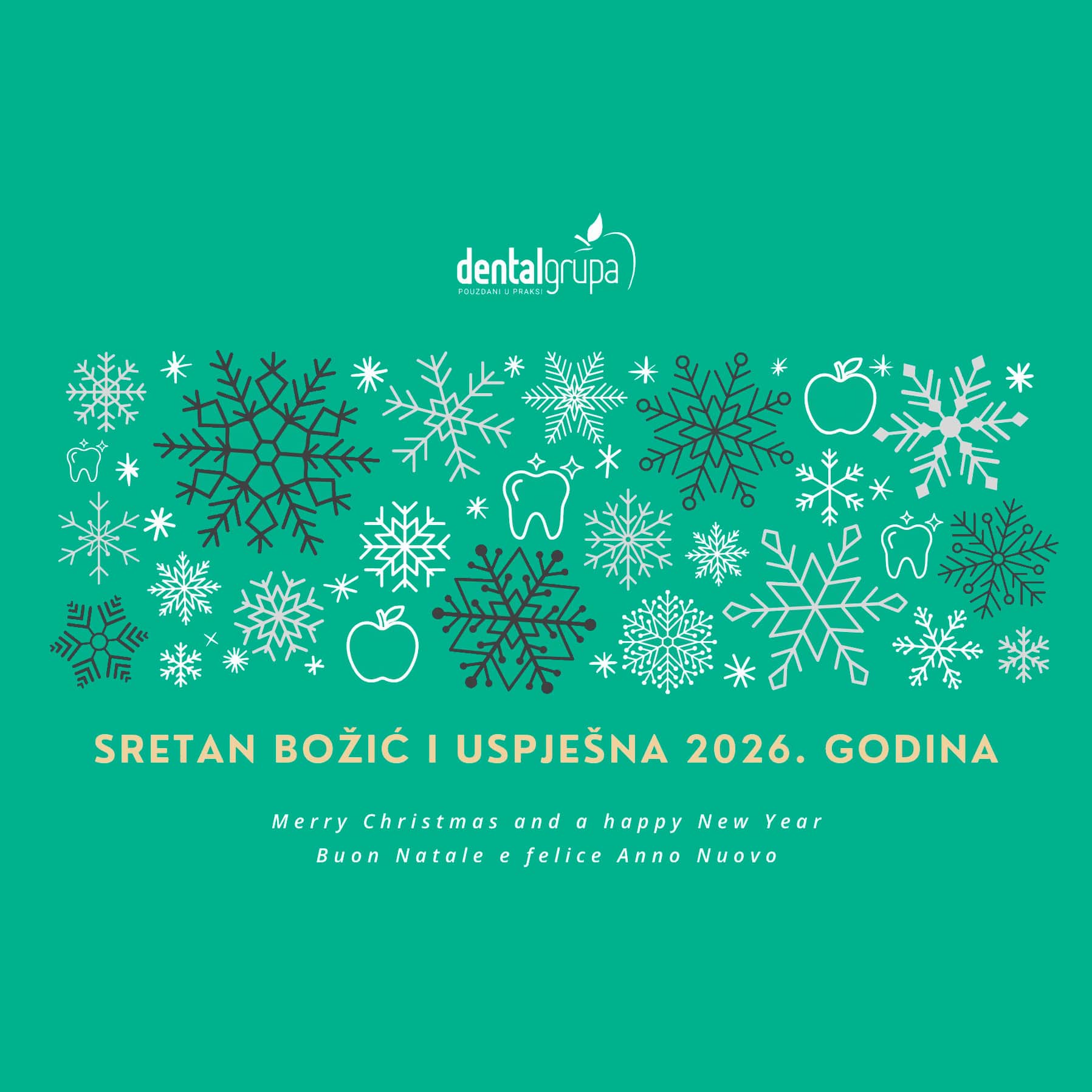 DENTAL GRUPA - Čestitka 2026.