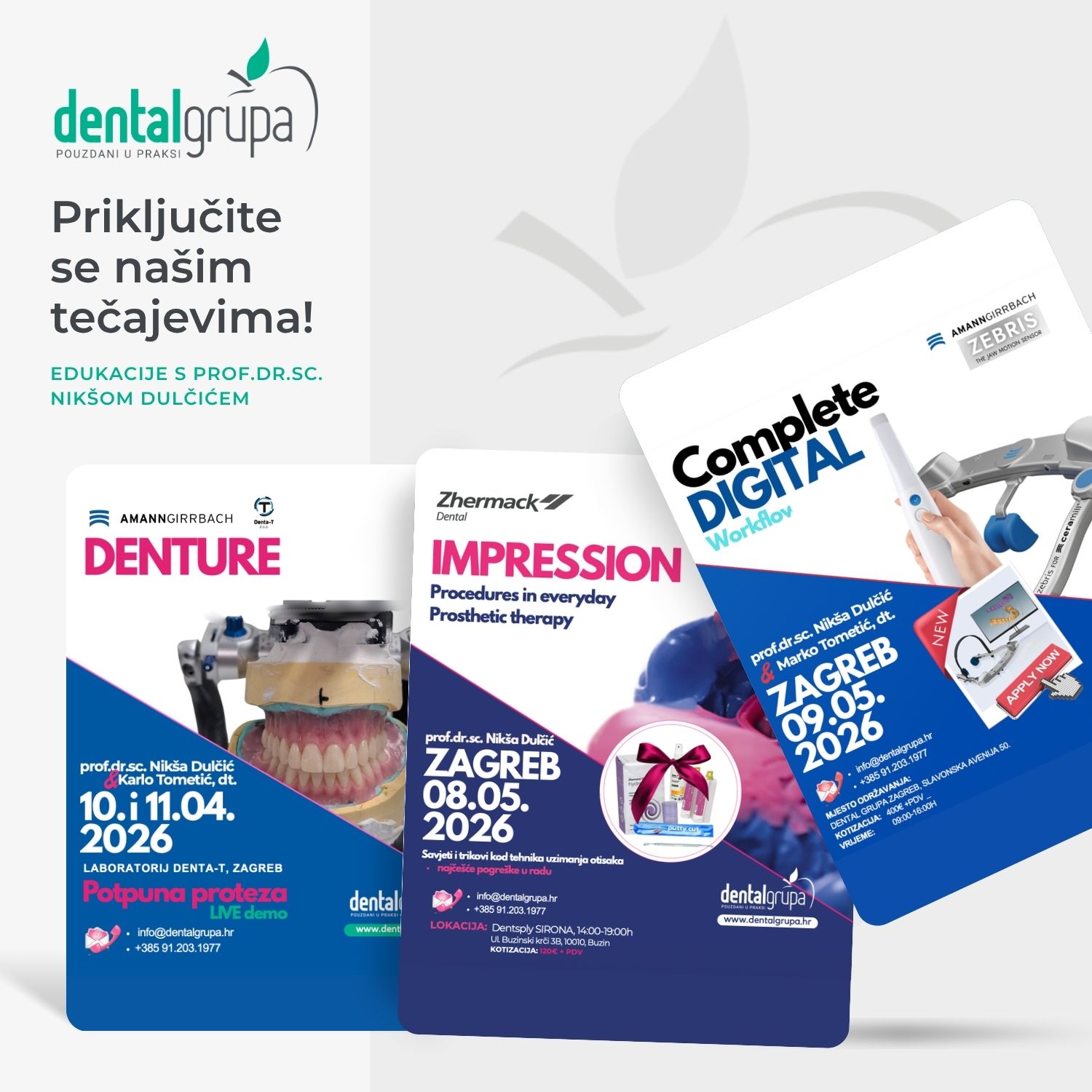 Edukacije s prof.dr.sc. Nikšom Dulčićem