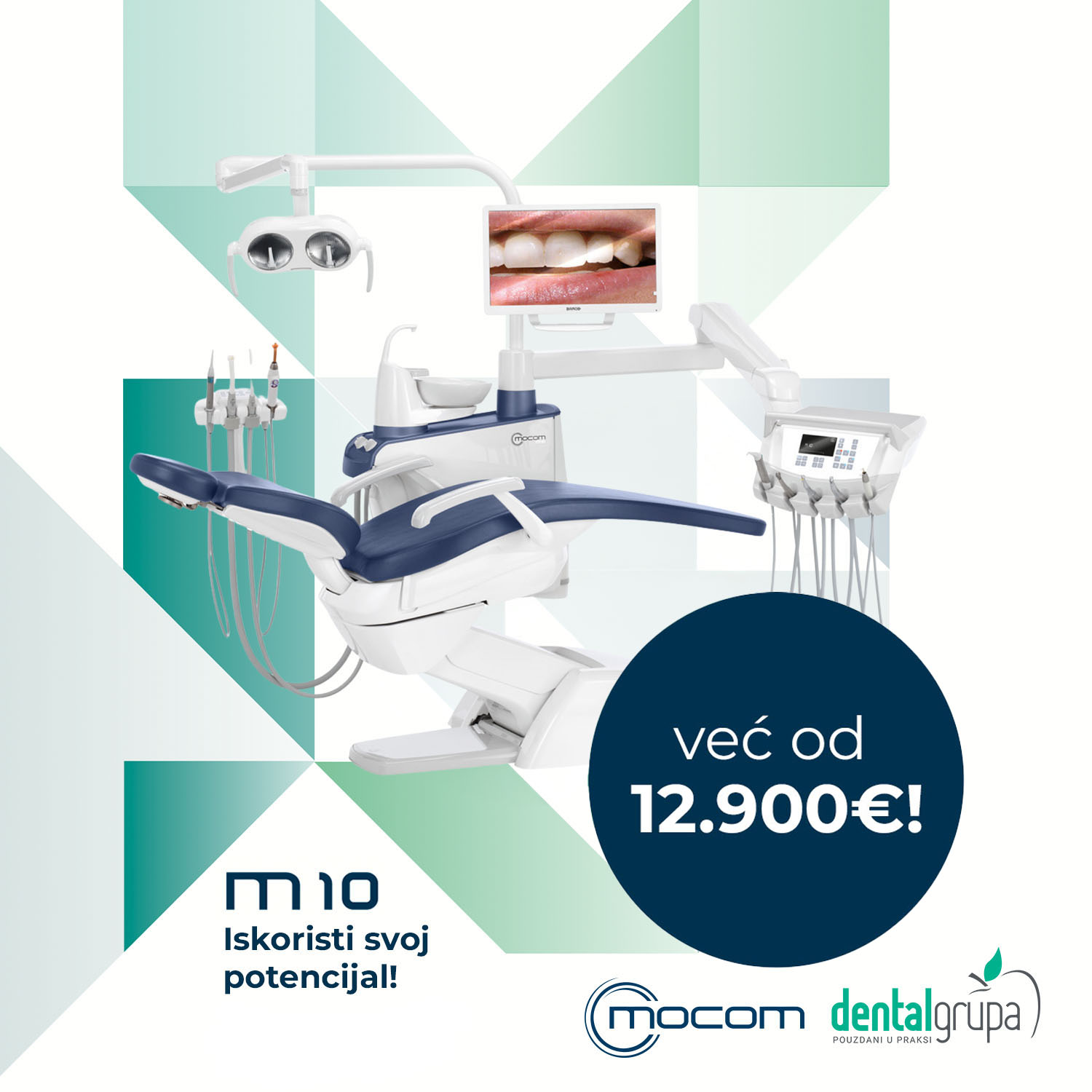 MOCOM M10 dentalni unit