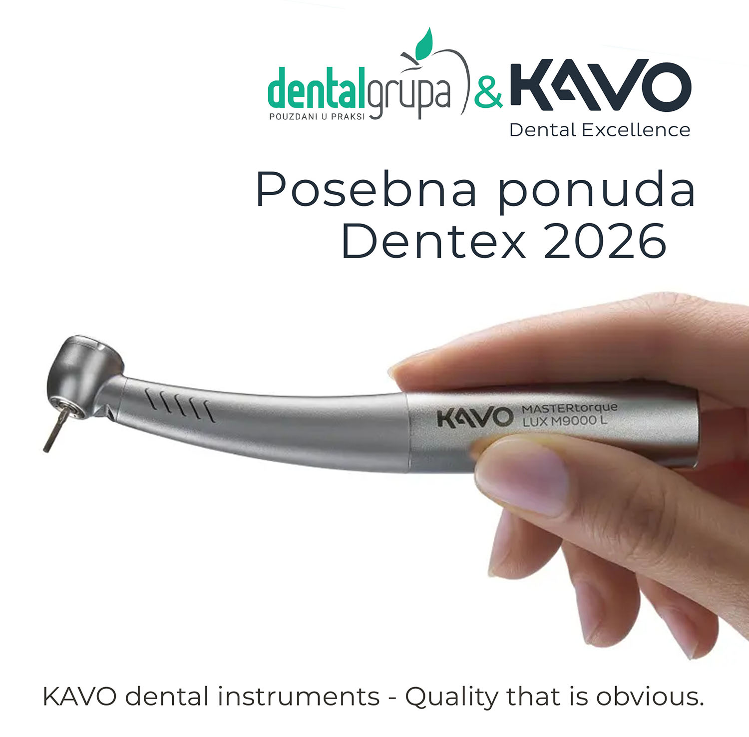 KAVO posebna ponuda - DENTEX 2026.