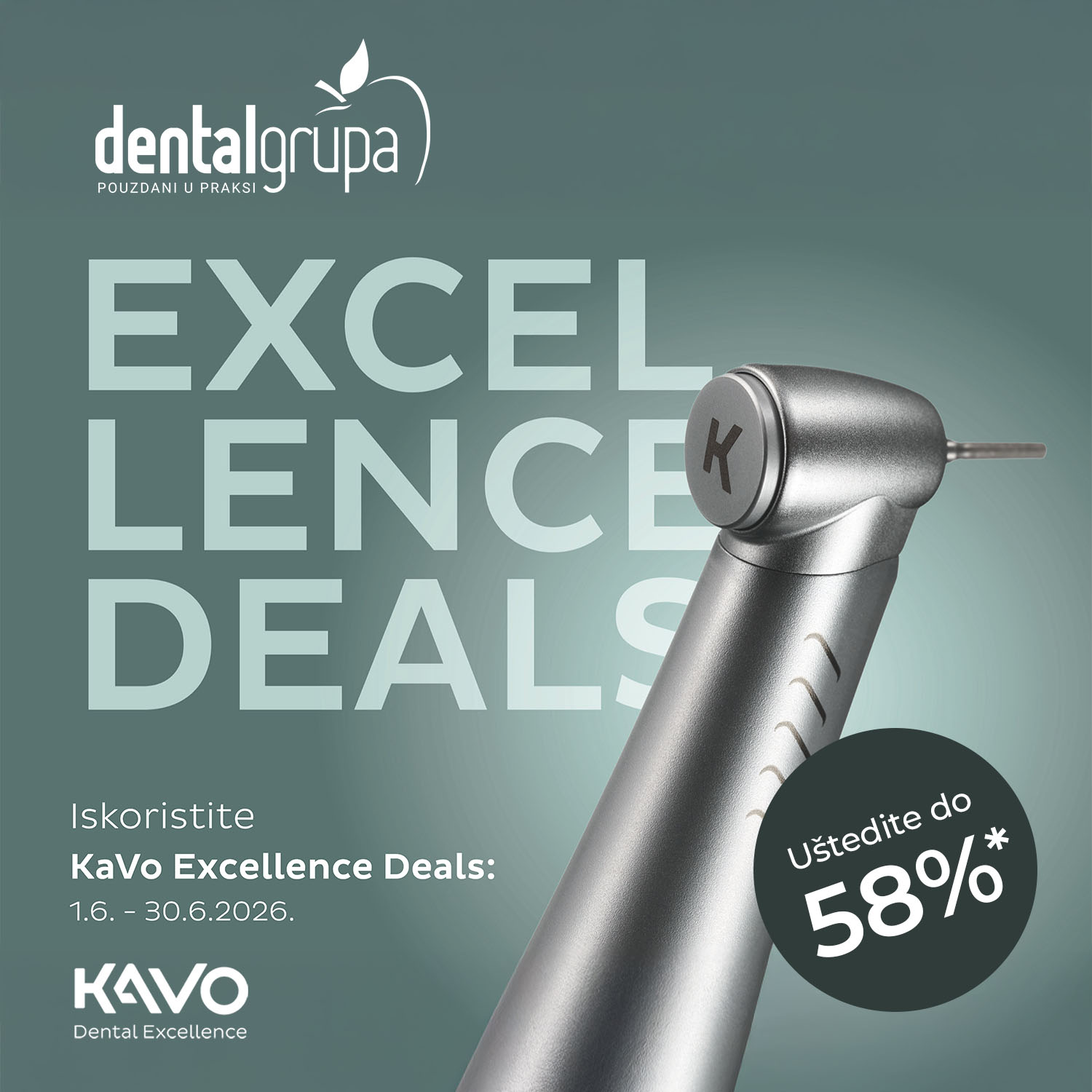 Kavo nasadni instrumenti - Excellence Deals Promotion 06/26.