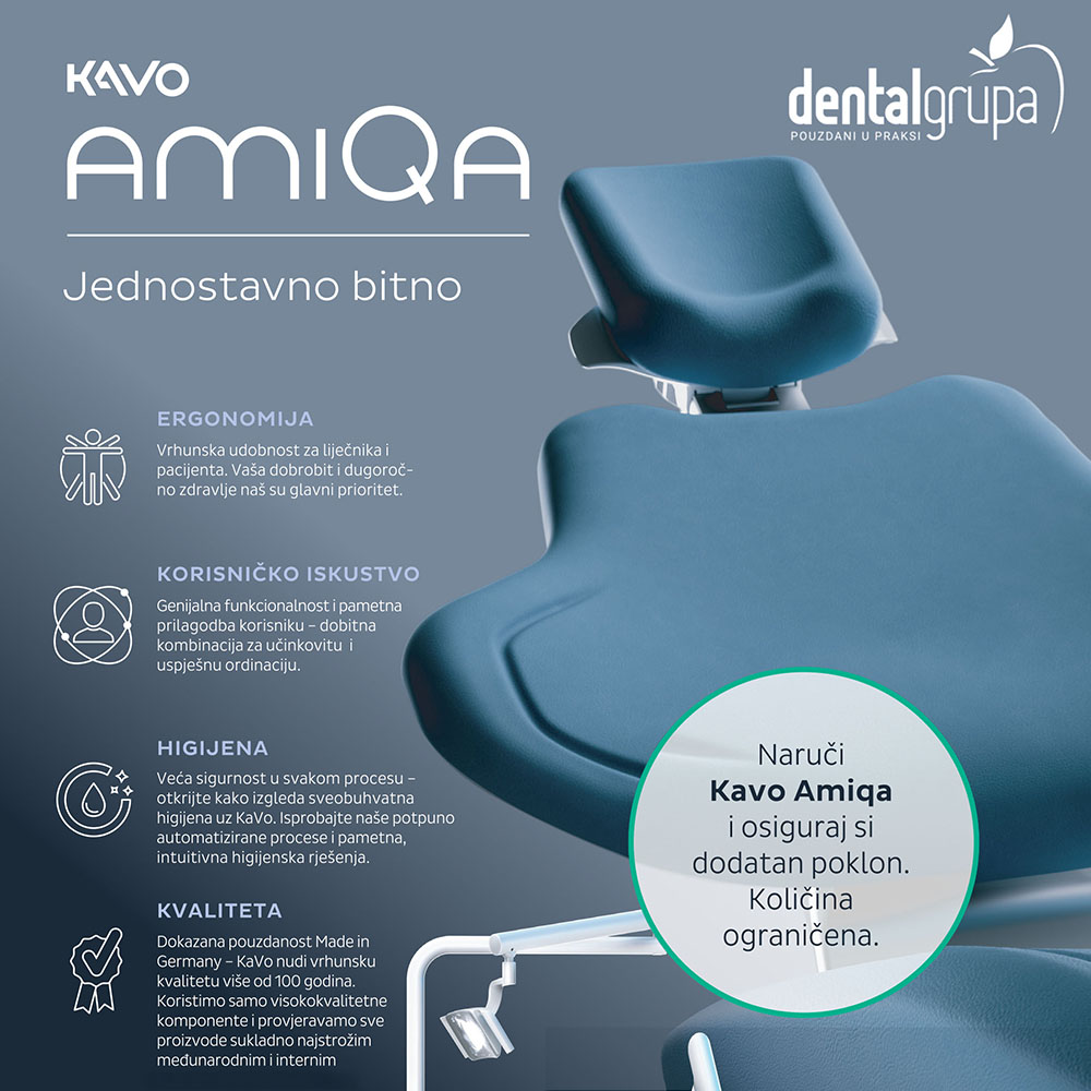 Dentalna jedinica Kavo Amiqa - jendostavno bitno