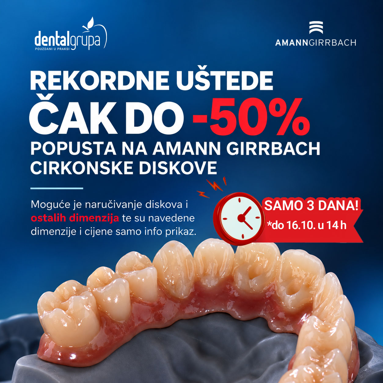 AKCIJSKA PONUDA - Zircon Amann Girrbach blokovi: vrijedi do 16.10.2026.