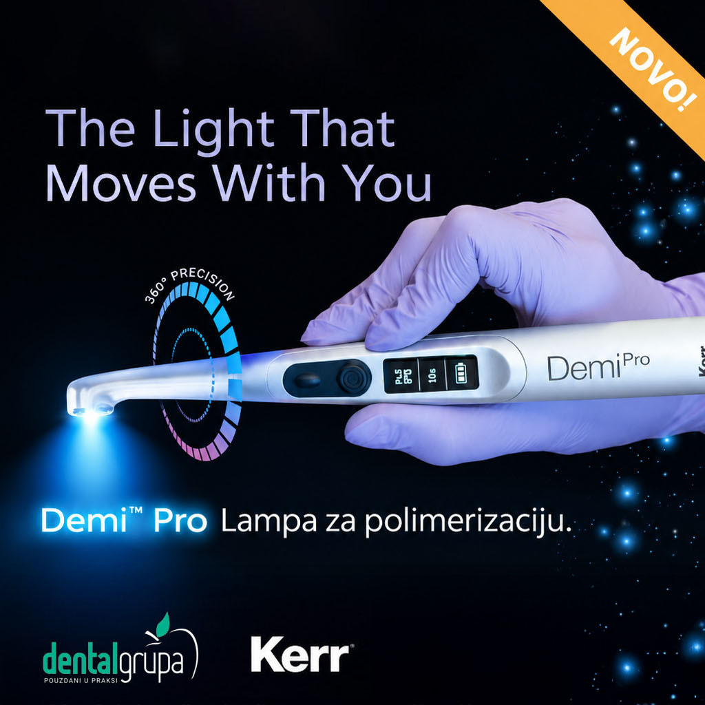 NOVO: KERR Demi Pro polimerizacijska lampa